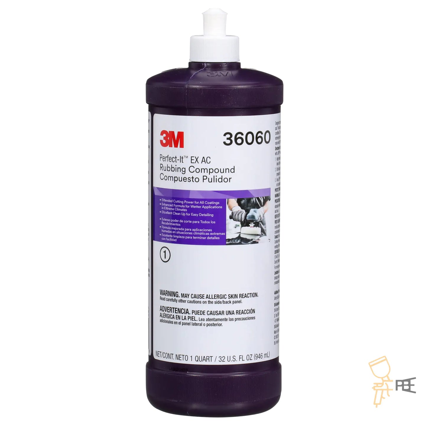 3M™ Perfect-It EX, Step 1, Rubbing Compound