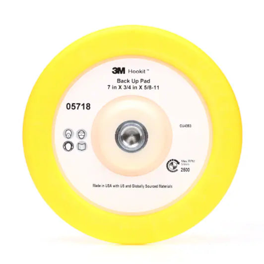 3M™ Perfect-It™ Back Up Pad, 05718, 7 in X 3/4 in X 5/8-11, 1 per case