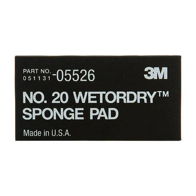 3M™ Wetordry Sponge Pad, 5-1/2" x 2-3/4" - 05526