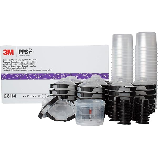 3M™ PPS Cups and Liner System 2.0, 200 Micron