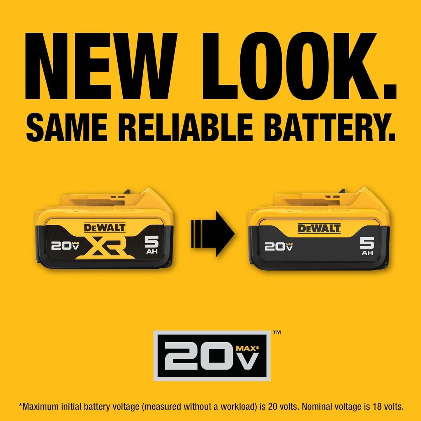 DeWALT DCB205 20V MAX 5.0Ah Battery Pack