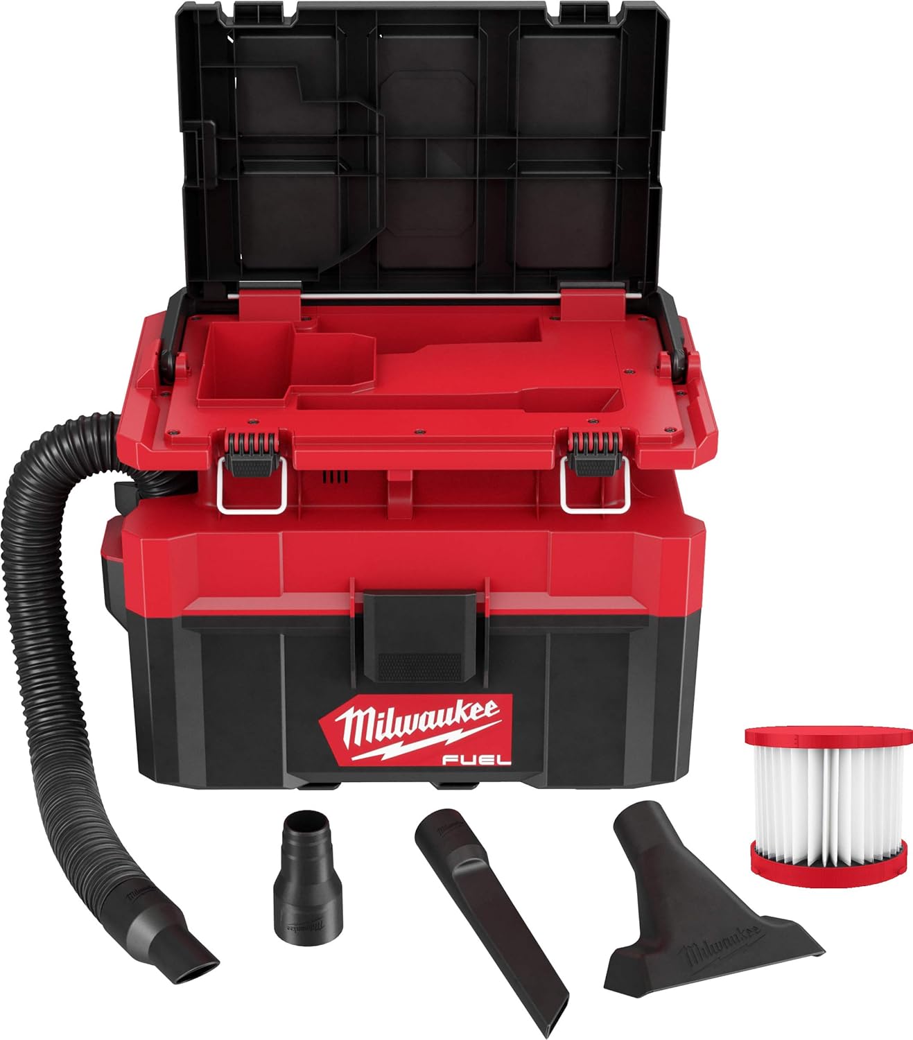 Milwaukee 0970-20 M18 FUEL PACKOUT 2.5 Gallon Wet/Dry Shop Vacuum