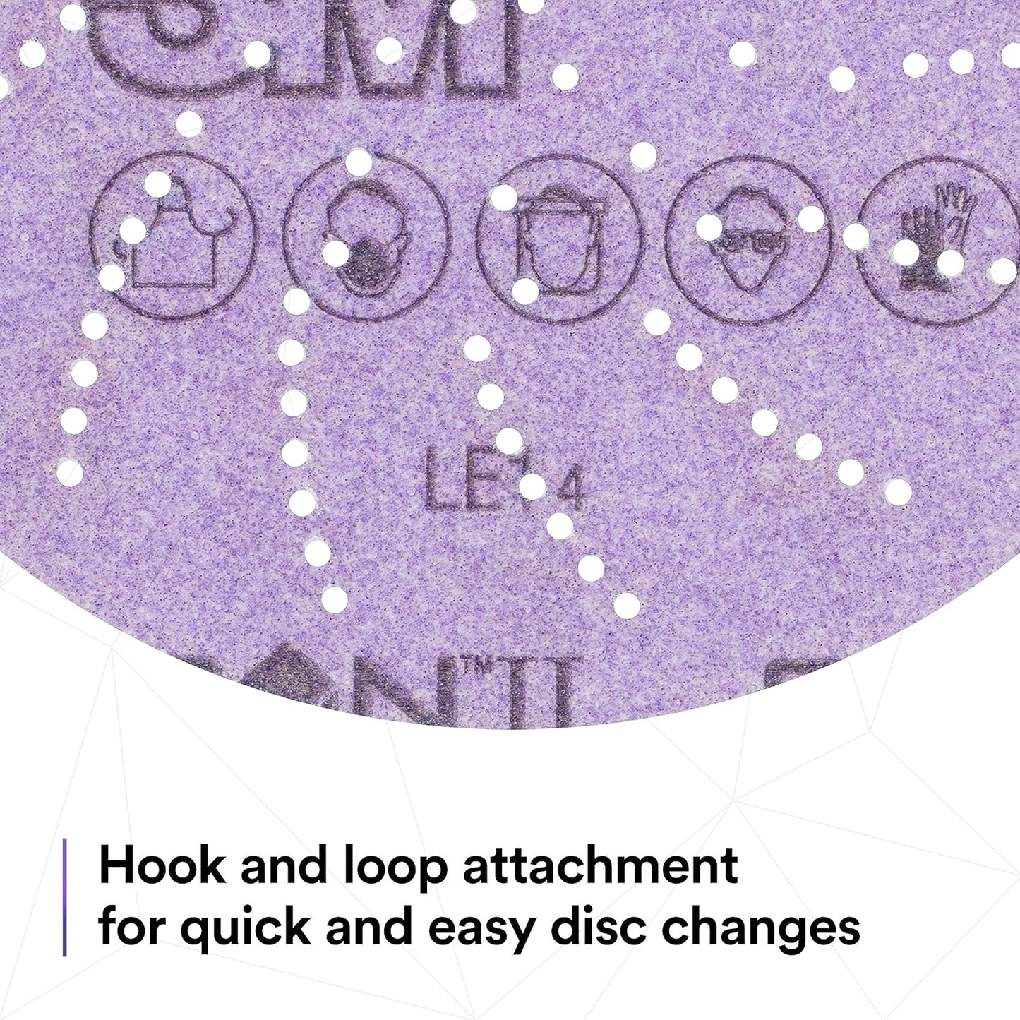 3M™ Xtract Cubitron II Hookit Clean Sanding Film Disc 775L, 220+, 5 in, Pack of 50 Hook and Loop Sanding Discs, 31471