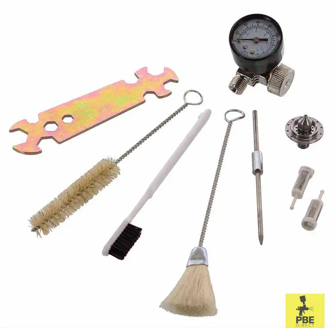 DeVilbiss StartingLine HVLP Gravity Feed Paint and Primer Spray Gun Kit - 802343