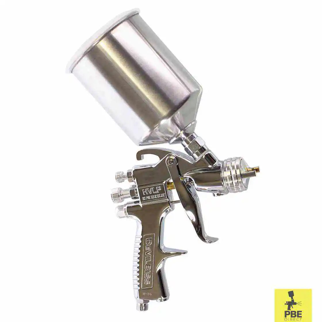 DeVilbiss StartingLine HVLP Gravity Feed Paint and Primer Spray Gun Kit - 802343