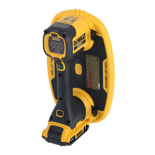 DEWALT 20V MAX Cordless GRABO Suction Lifter Kit with Battery and Charger Included, Lift-load Capacity of Up to 265 lbs. (DCE592D1)