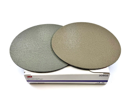 3M Trizact Hookit Foam Backing Abrasive Disc Kit, 443SA, 6" Disc, 3000/8000 Grit, 30802