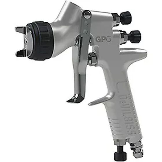 DeVilbiss GPG High Efficiency Gravity Spray Gun Kit, PR10 & PR30 Caps, 905027