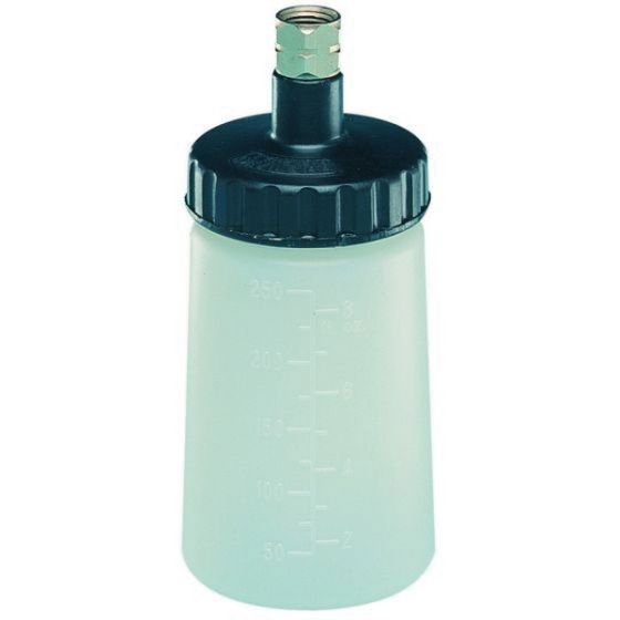 DeVilbiss 8 oz Polyethylene Cup Assembly for EGA & EGHV Touch-Up Guns, 120038