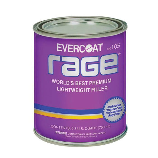 EVERCOAT® Rage® Lightweight Premium Body Filler, 750 mL Can, 100105