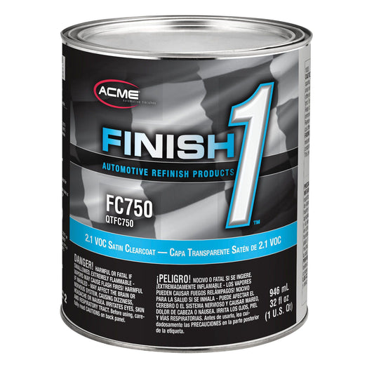 Finish1 2.1 VOC Satin Clearcoat - FC750