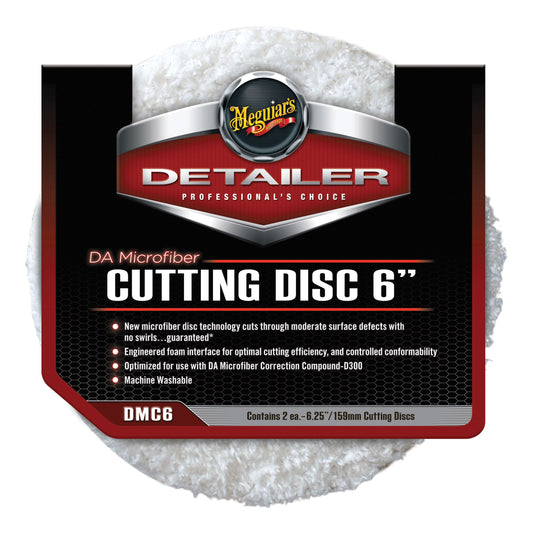 Meguiar's® DMC6 Microfiber Cutting Disc, 6" Diameter