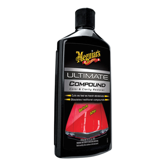 Meguiar's, G17216, Ultimate Compound, 15.2 oz Bottle, Creamy White, Liquid