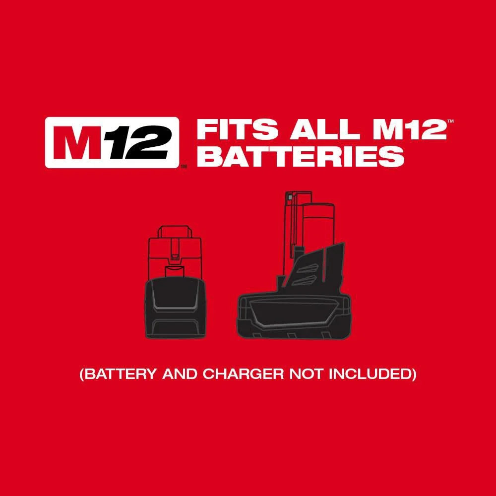 Milwaukee 2565-20 M12 FUEL 1/2" Right Angle Impact Wrench w/ Friction Ring (Bare Tool)
