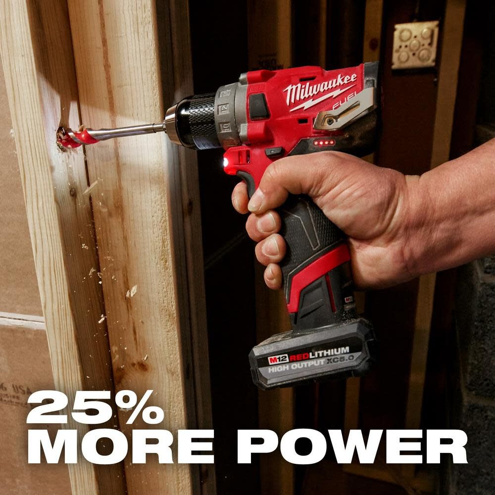 Milwaukee 48-11-2450 M12 REDLITHIUM High Output XC 5.0 Battery Pack
