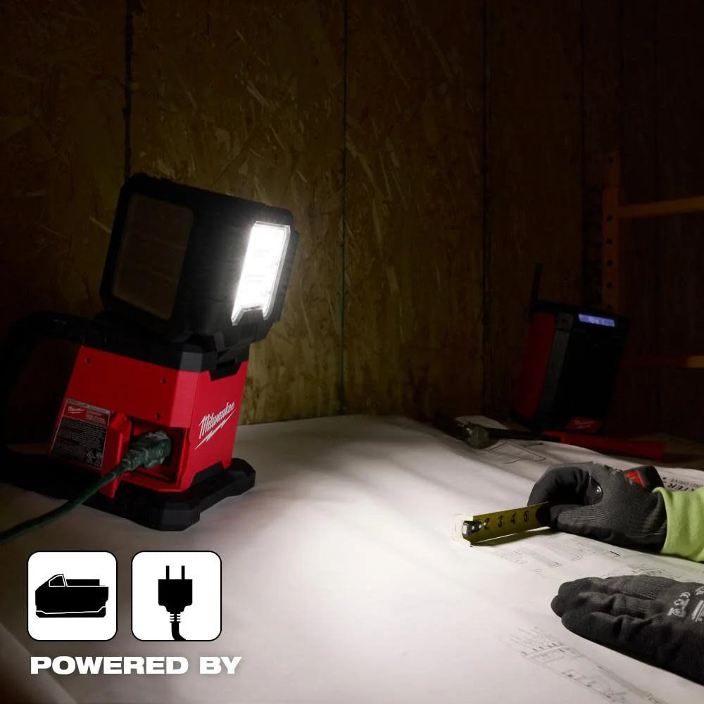 Milwaukee 2368-20 M18 ROVER Dual Power Triple-Panel Flood & Area Light