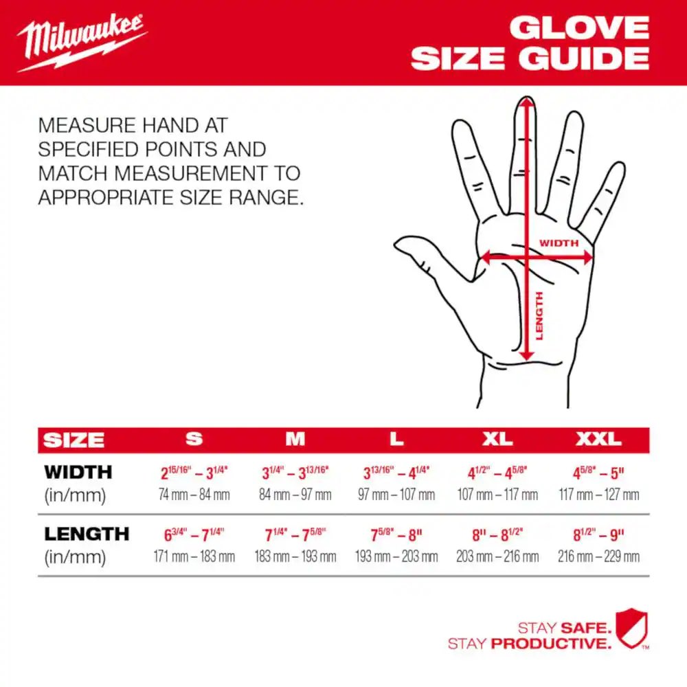 Milwaukee X-Large High Dexterity Cut 2 Resistant Polyurethane Dipped Outdoor & Work Gloves