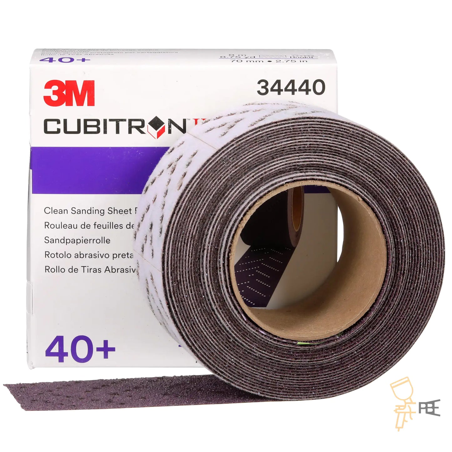 3M™ Cubitron™ II Hookit™ Clean Sanding Sheet Rolls