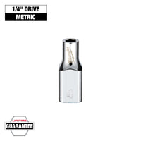 Milwaukee 1/4" Drive 4mm Socket — 45-34-4000
