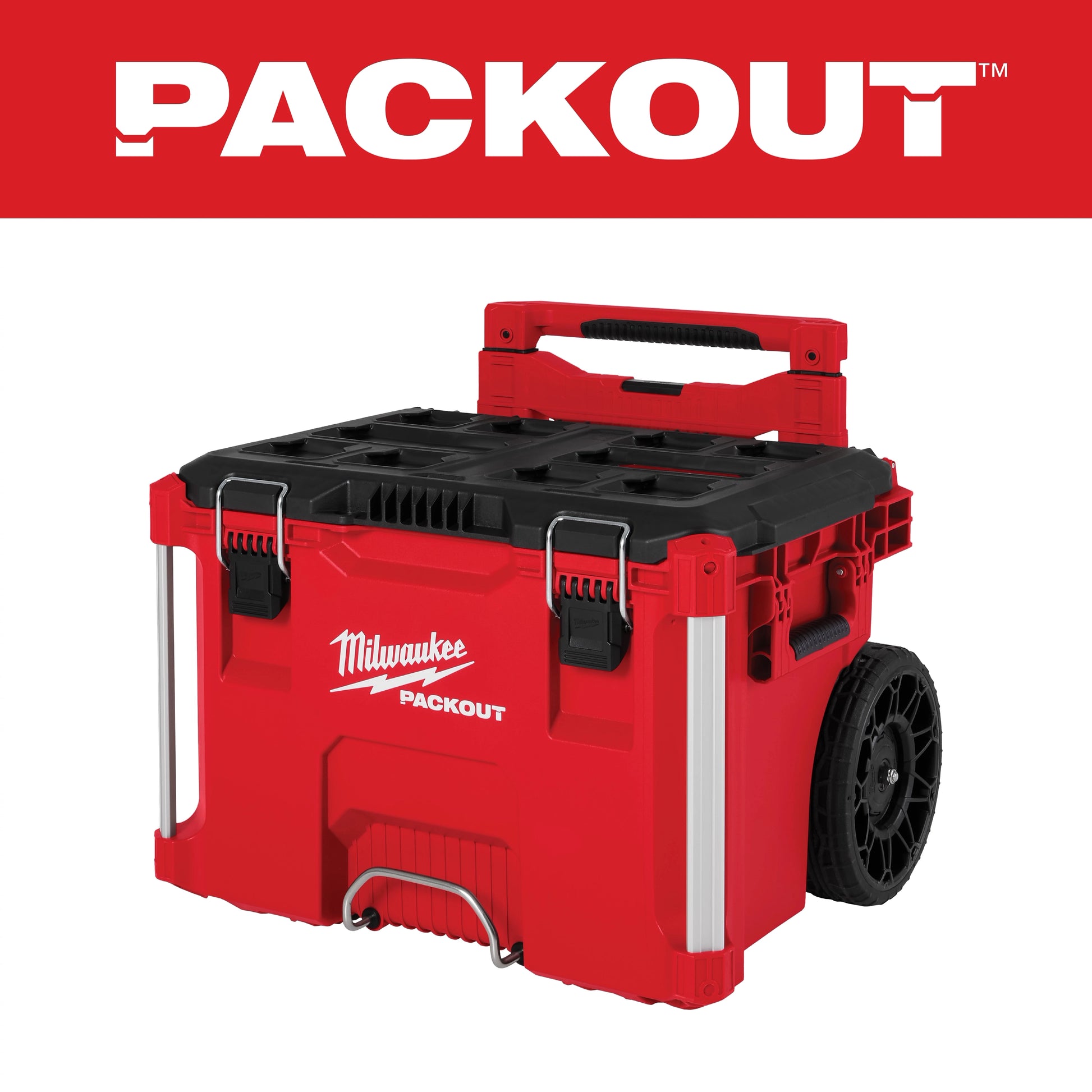 Milwaukee PACKOUT™ Rolling Tool Box — 48-22-8427