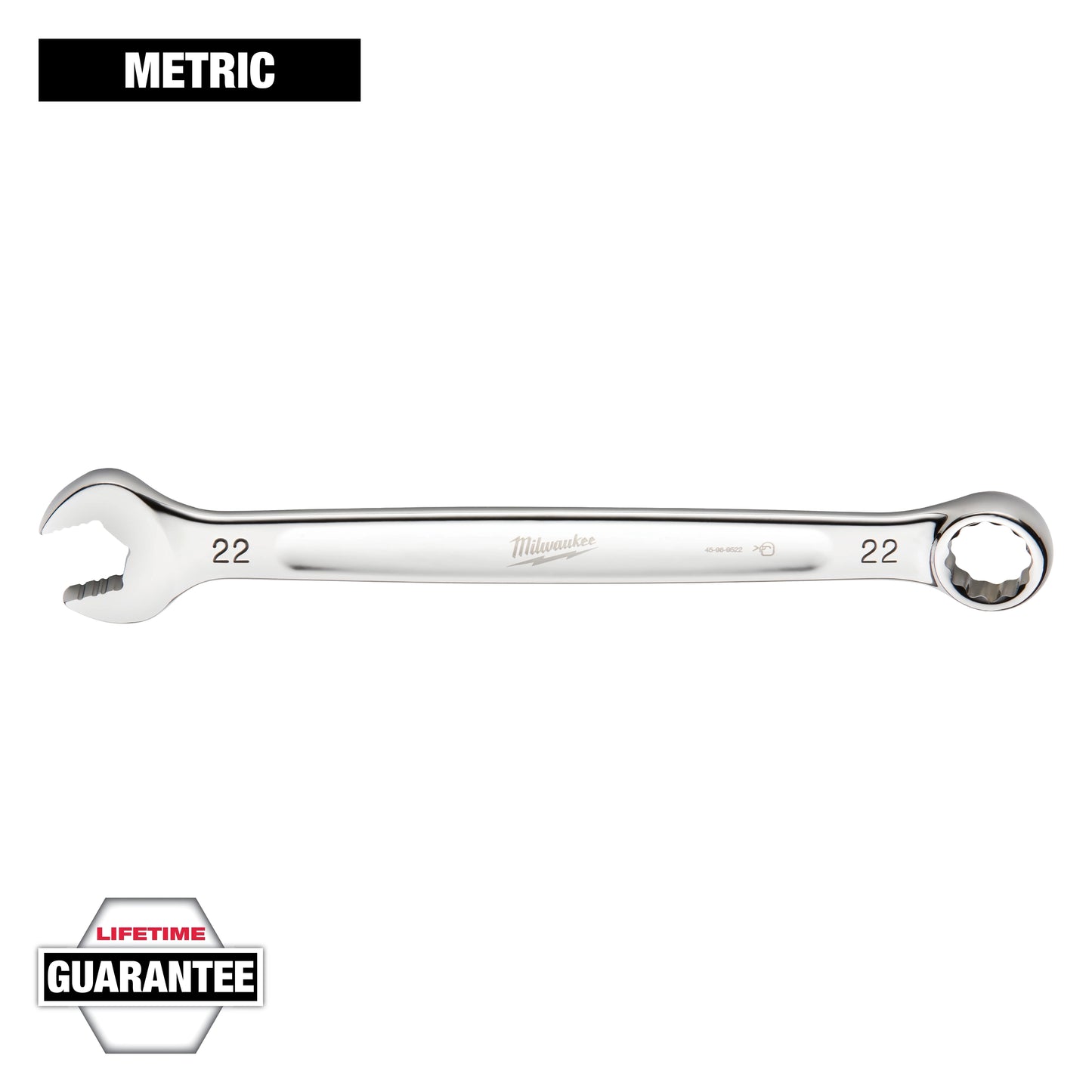 Milwaukee 22mm Metric Combination Wrench — 45-96-9522