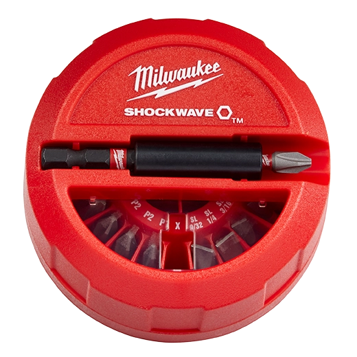 Milwaukee SHOCKWAVE™ 22 PC Impact Driver Bit Puck (PDQ) — 48-32-4012