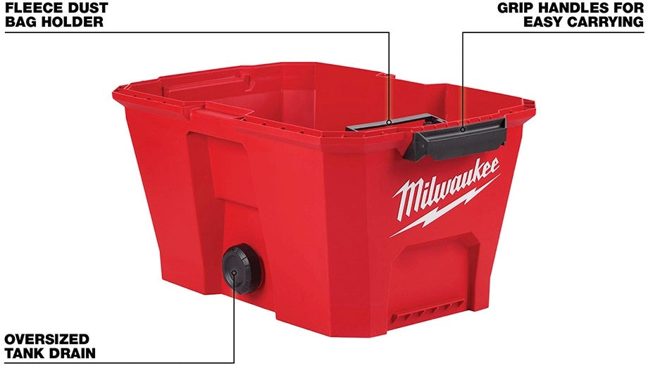 Milwaukee® M18™ 6 Gallon Wet/Dry Shop Vacuum Tank, 0922-20