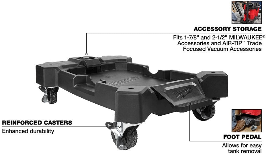 Milwaukee® M18™ Wet/Dry Vacuum Cart, 0923-20