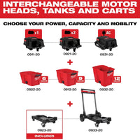 Milwaukee® M18™ Wet/Dry Vacuum Cart, 0923-20