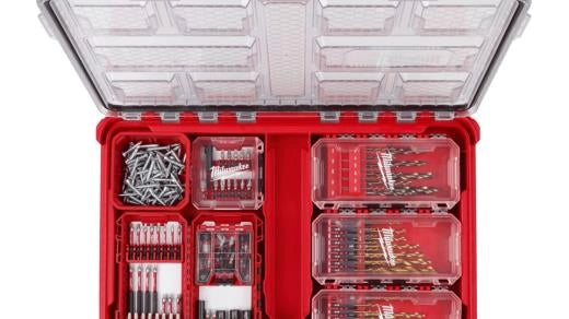 Milwaukee 10 PC SHOCKWAVE™ Impact Duty RED HELIX™ Titanium Drill Bit Set — 48-89-4633