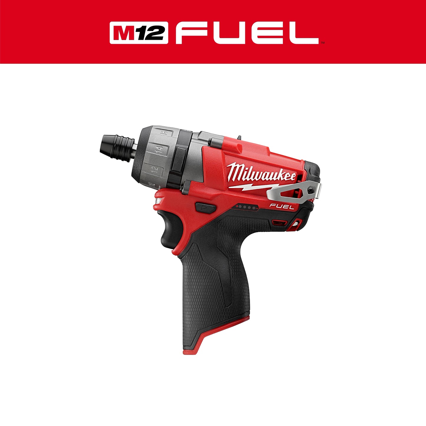 Milwaukee M12 FUEL™ 1/4" Hex 2-Speed Screwdriver — 2402-20