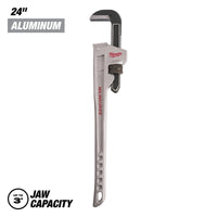 Milwaukee 24” Aluminum Pipe Wrench — 48-22-7224