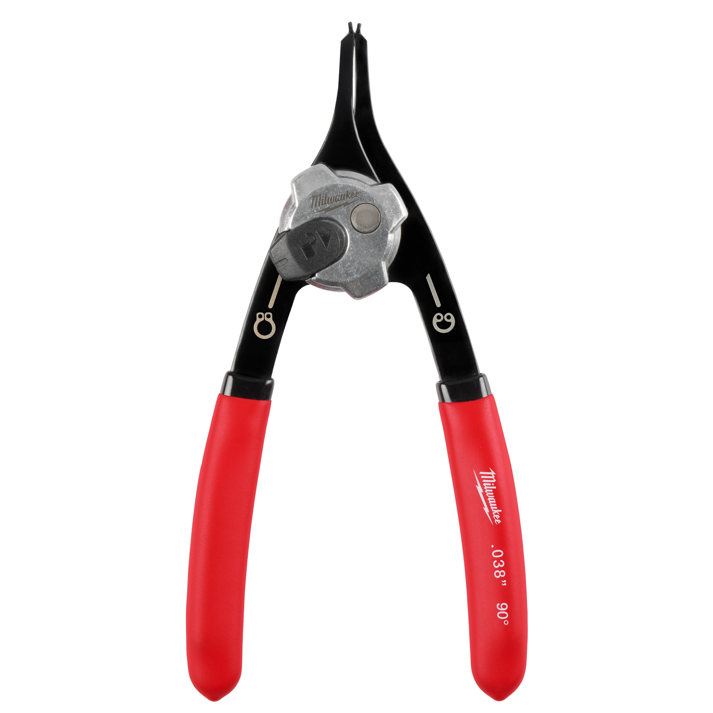 Milwaukee .038" Convertible Snap Ring Pliers - 18° — 48-22-6530