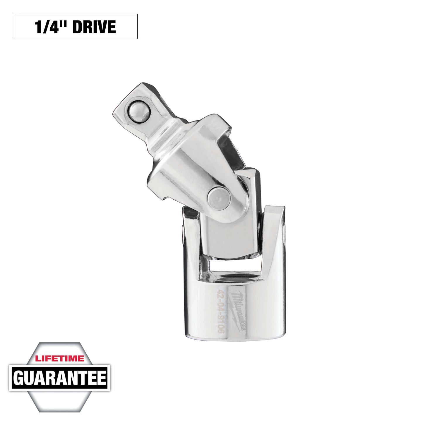 Milwaukee 1/4" Drive Universal Joint — 42-04-9106
