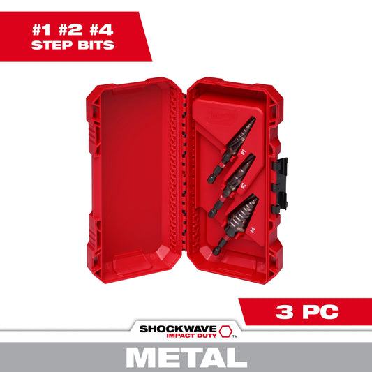 Milwaukee SHOCKWAVE™ Impact Duty 3 PC KIT (#1, #2, #4) — 48-89-9254