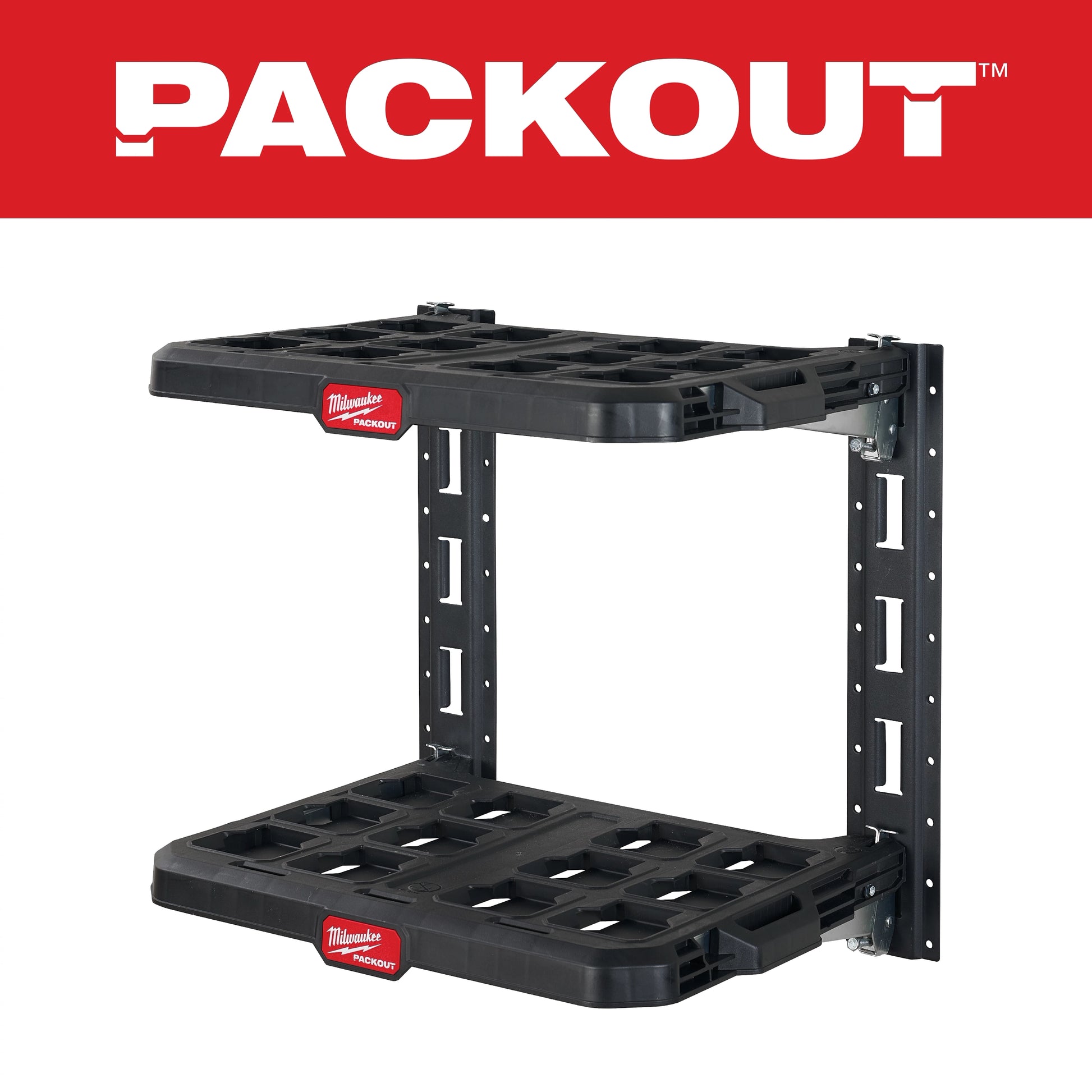 Milwaukee PACKOUT™ Shelf for E-Track & E-Track Kit — 48-22-8480