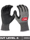 Milwaukee Cut Level 4 High-Dexterity Nitrile Dipped Gloves - XL — 48-73-7143