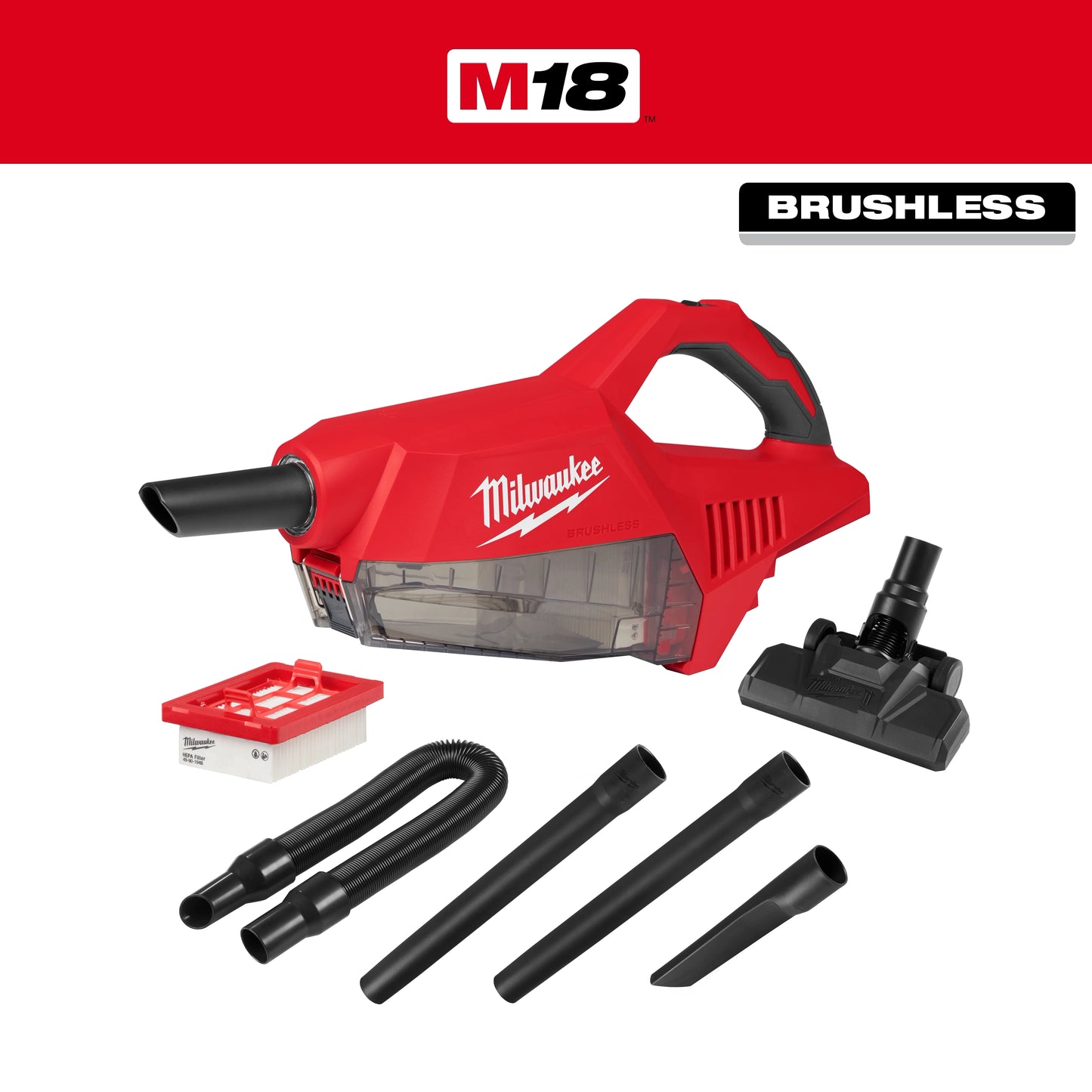 Milwaukee M18™ Brushless Handheld Vacuum — 0892-20