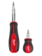 Milwaukee 2 pc 11-in-1 Multi-Bit Screwdriver and 6-IN-1 Stubby Multi-Bit Screwdriver Set — 48-22-2763