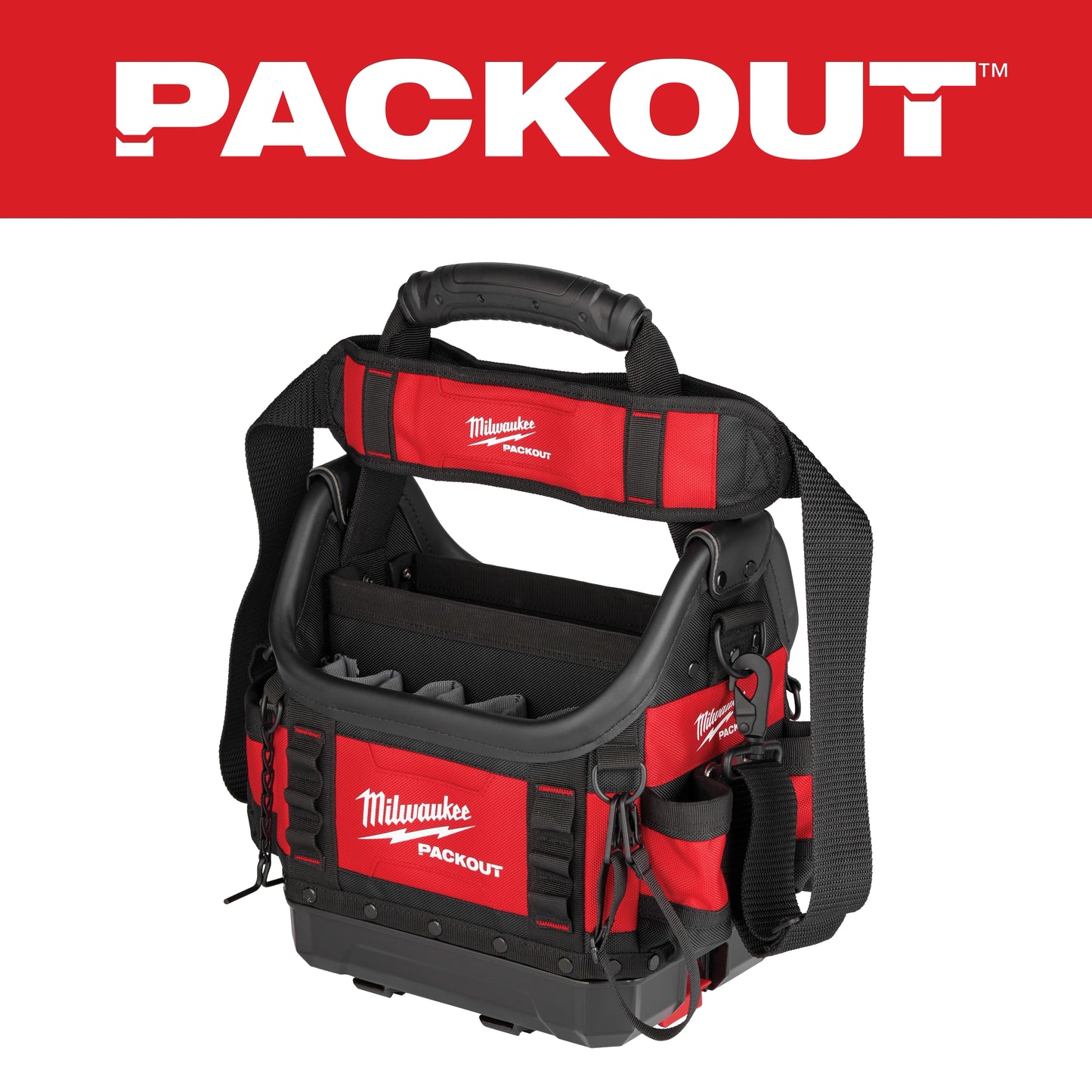 Milwaukee PACKOUT™ 10" Structured Tote — 48-22-8311