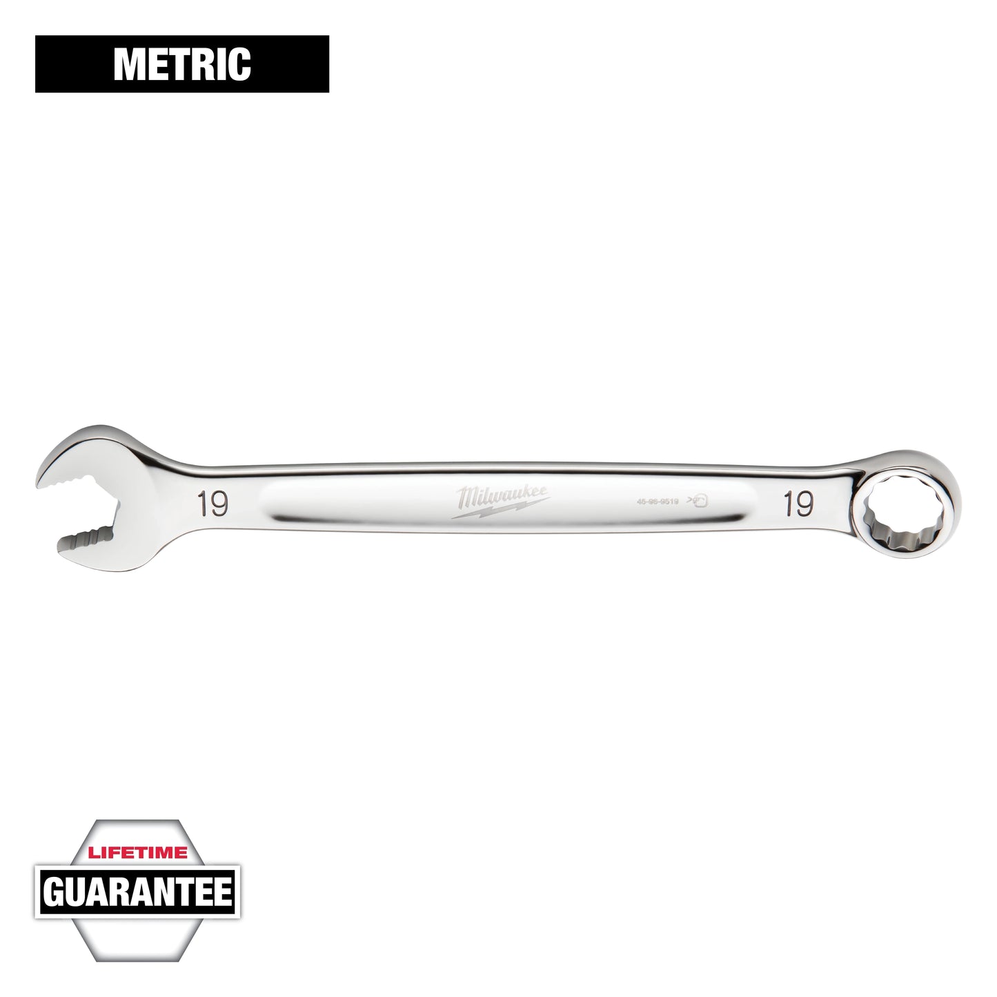 Milwaukee 19mm Metric Combination Wrench — 45-96-9519