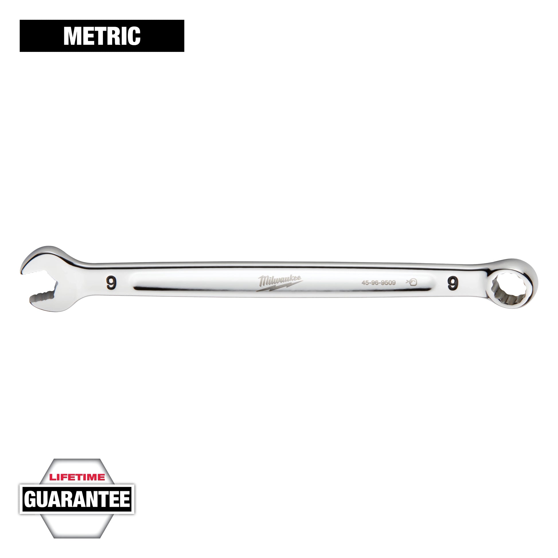 Milwaukee 9mm Metric Combination Wrench — 45-96-9509