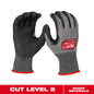 Milwaukee Cut Level 5 High-Dexterity Nitrile Dipped Gloves - M — 48-73-7151