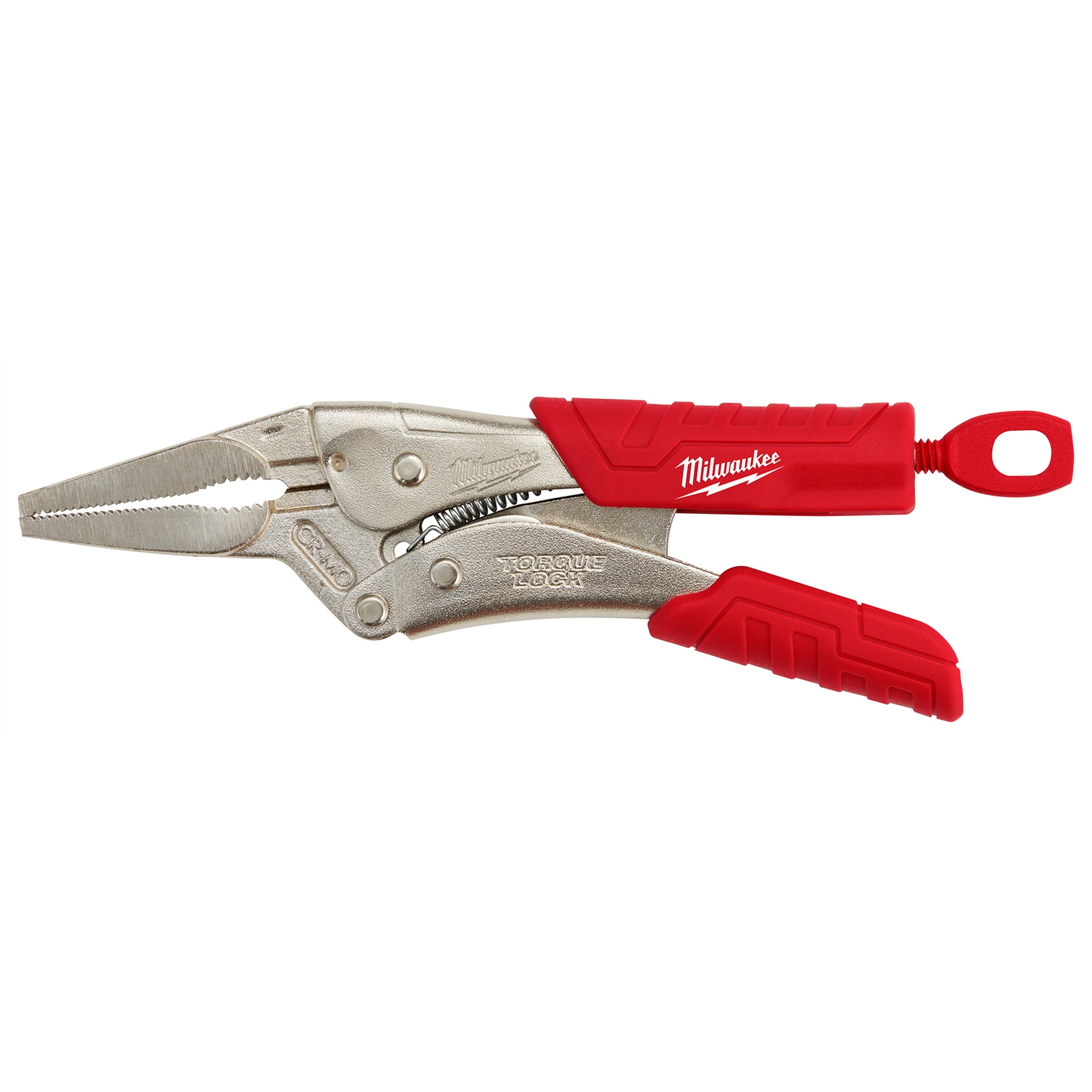 Milwaukee 6" TORQUE LOCK™ Long Nose Locking Pliers with Grip — 48-22-3406