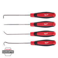 Milwaukee 4 PC Hook and Pick Set — 48-22-9215