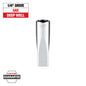 Milwaukee 1/4" Drive 7/16" SAE Deep Socket with FOUR FLAT™ Sides — 45-34-9019