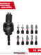 Milwaukee 11 PC SHOCKWAVE™ 30° KNUCKLE™ Pivoting Bit Holder — 48-32-2301