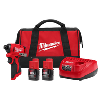 Milwaukee M12™ Subcompact Brushless 1/4" Hex Impact Driver Kit — 3450-22