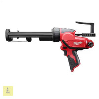 Milwaukee 2441-20 M12 10oz Caulk & Adhesive Gun (Tool Only)