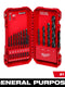 Milwaukee 21 PC THUNDERBOLT® Black Oxide Drill Bit Set — 48-89-2801